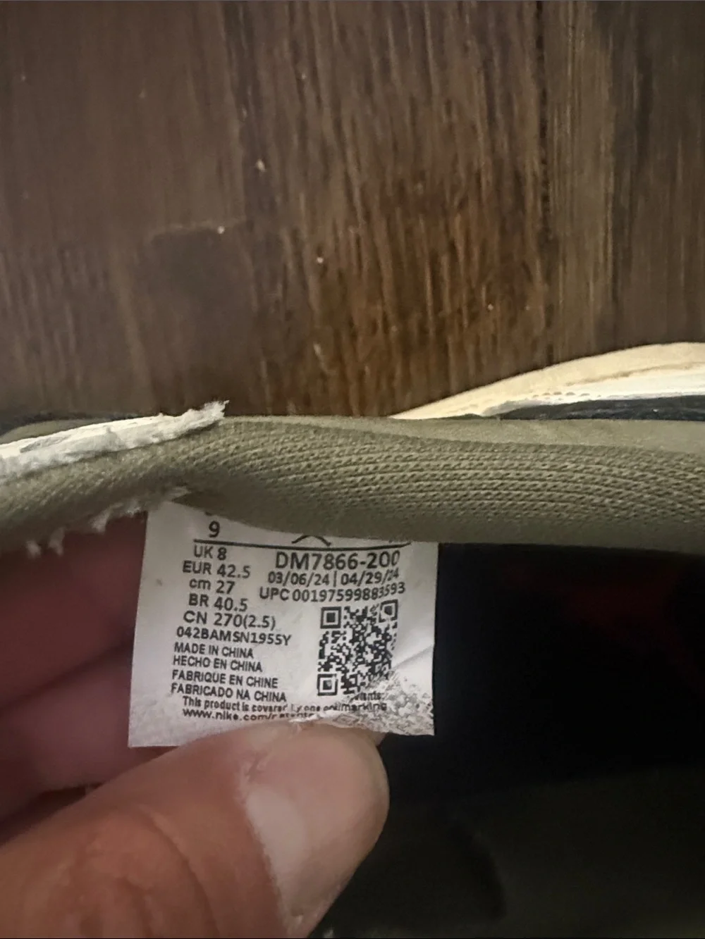 USED Travis Scott AJ1 lows in good condtion size 9 no box